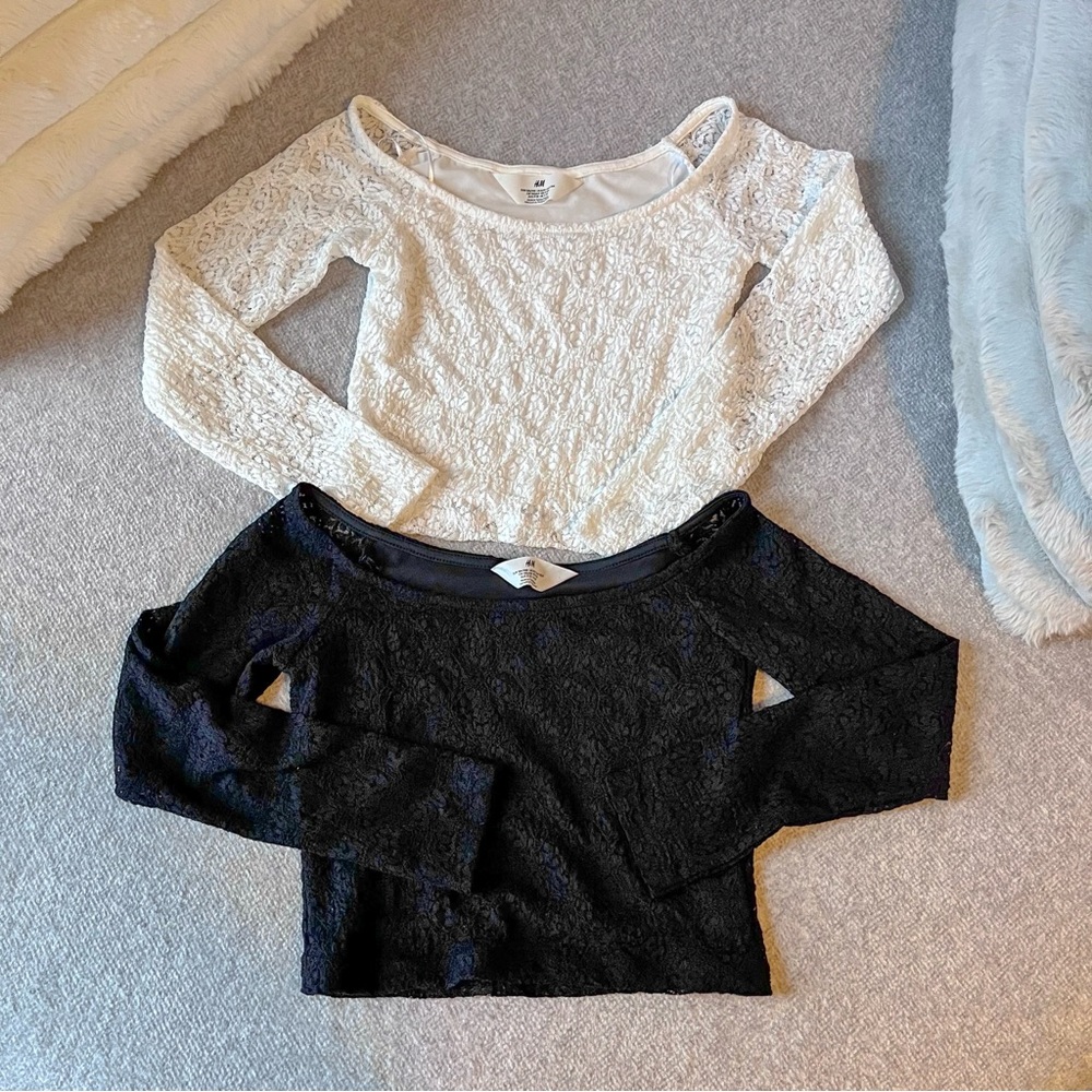 H&M Lace Tops